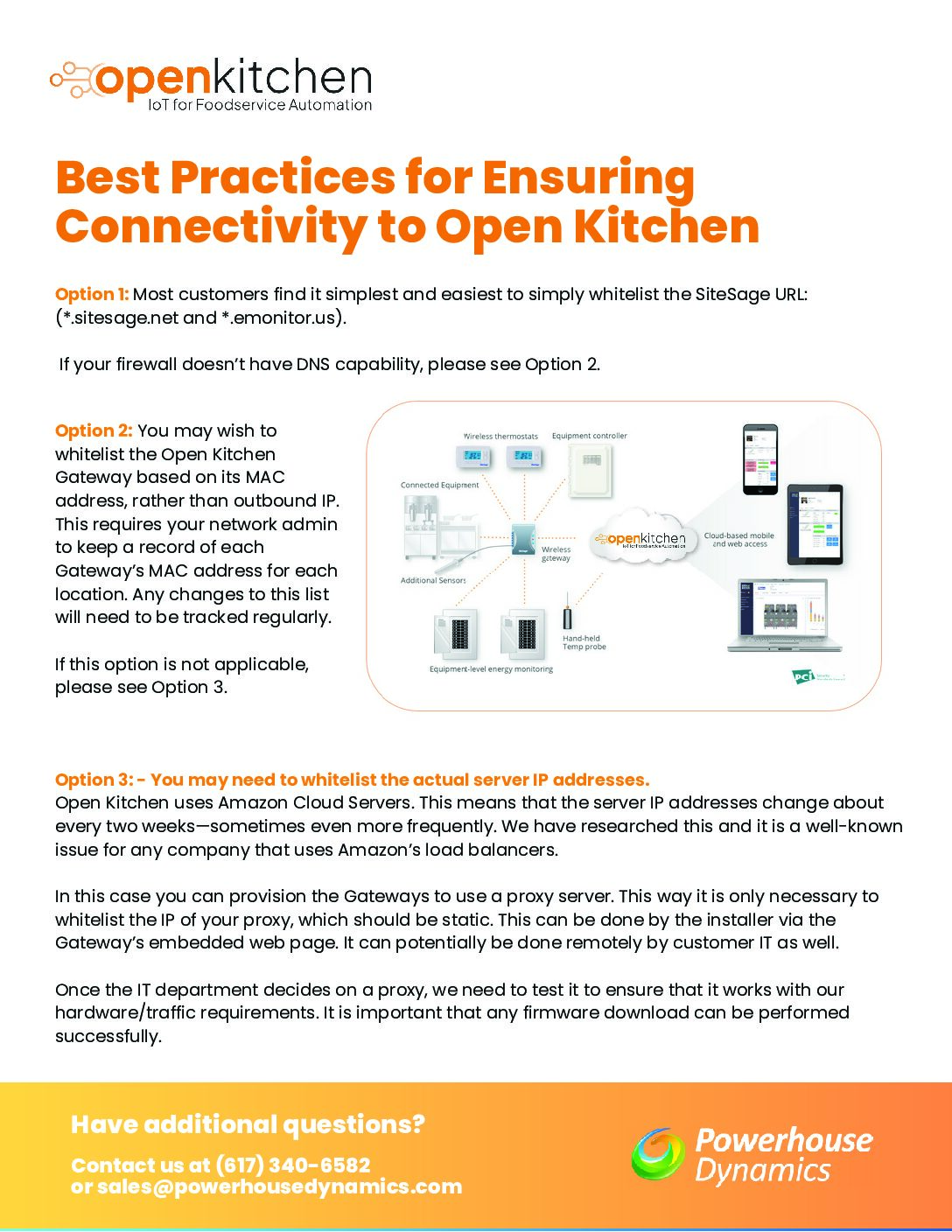 Best Practices for ensuring Connectivity